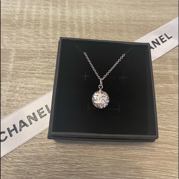 💎Delicate Authentic CHANEL Charm with 925 Silver Necklace💎 - Picture 6 of 16